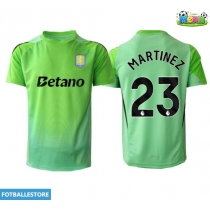 Aston Villa Emiliano Martinez #23 Keeper Bortedrakt 2025-26 Kortermet